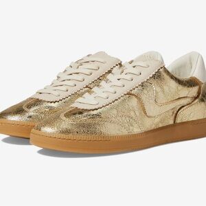 NIB Dolce Vita Notice Sneakers Gold Size 7